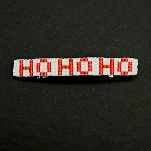 Custom Christmas Handloom Barrette