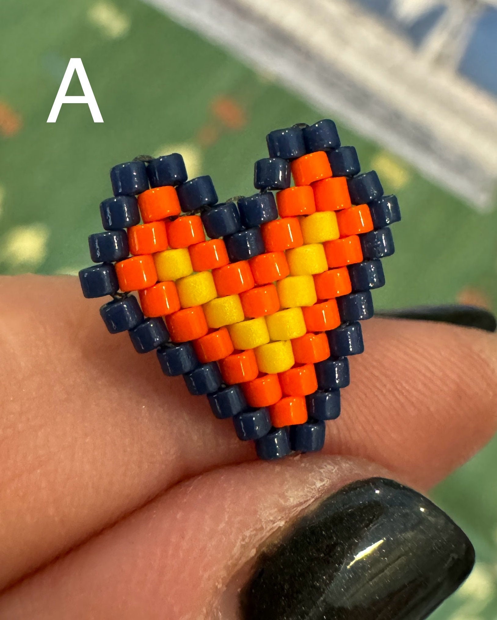 Astros Fan Earring and Stack Combo