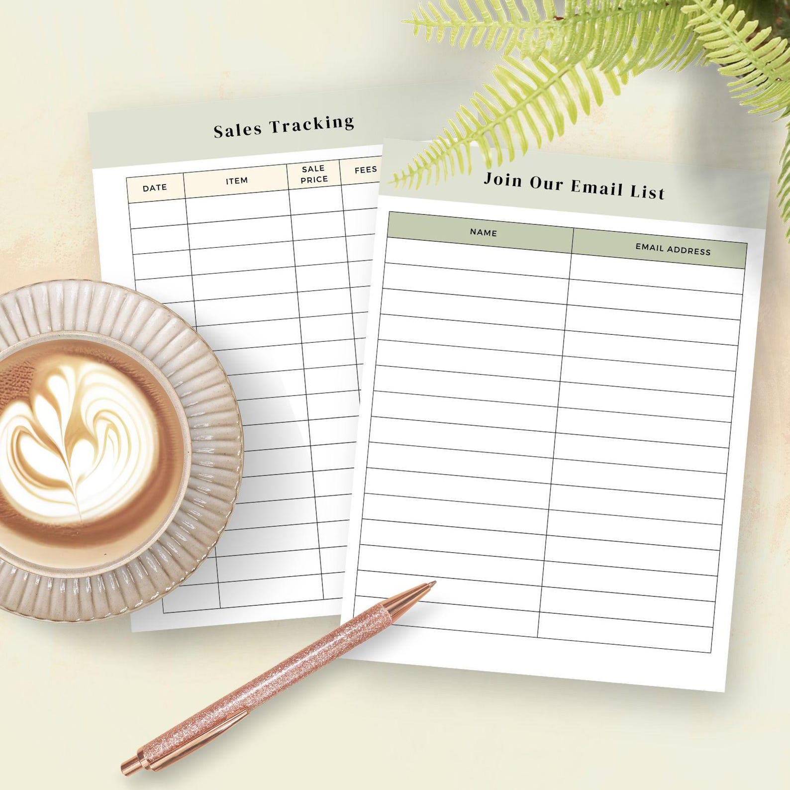 Craft Show Forms and Craft Fair Planning Printable Bundle, Craft ...