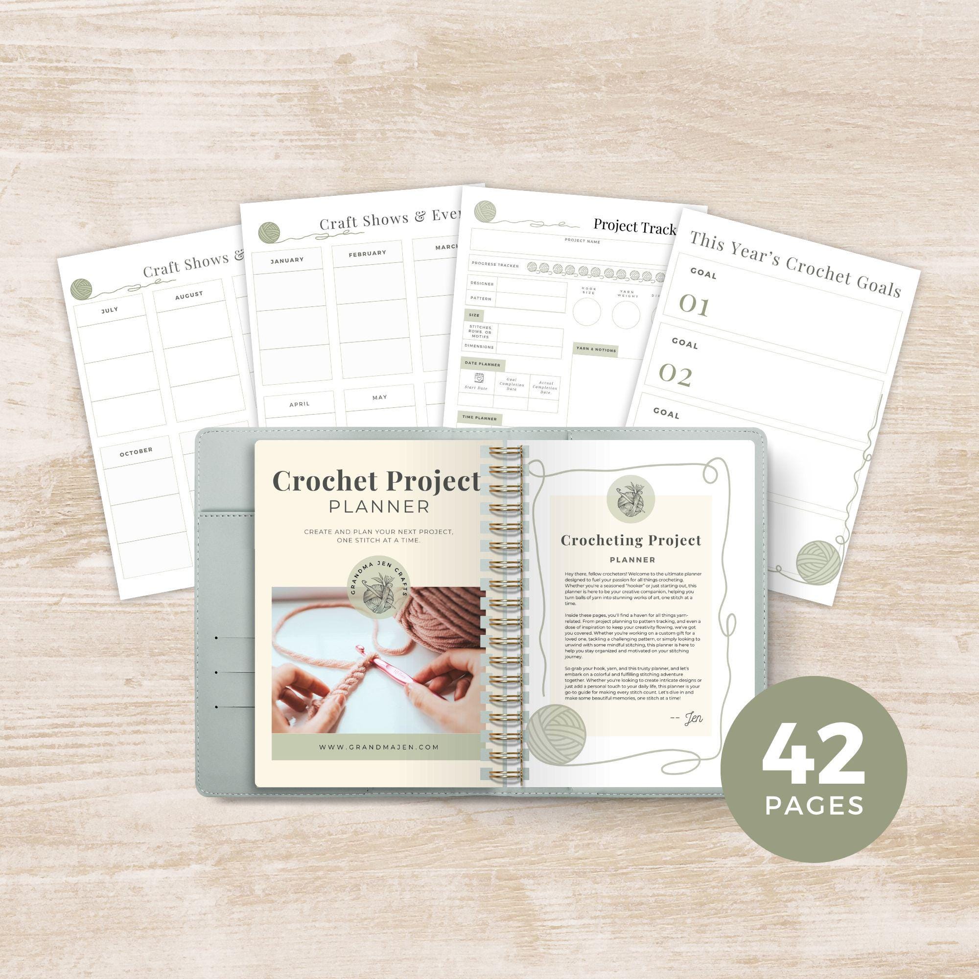 Printable Crochet Business Bundle | Crochet Business & Project Planners ...