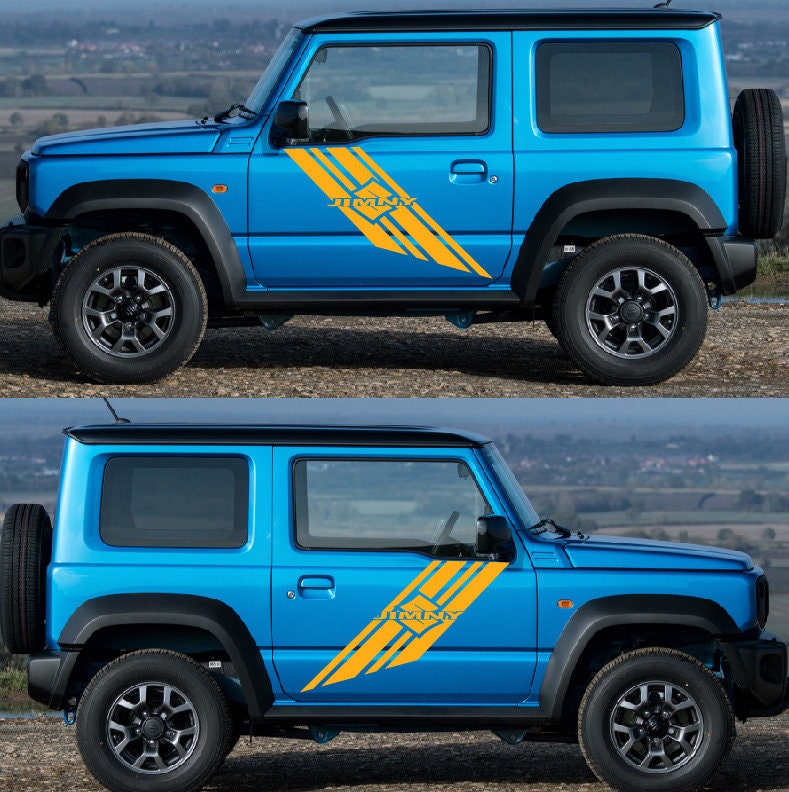 Suzuki Jimny Stripe Decal Graphic Kit – Sport Design Vinyl Stickers - Etsy