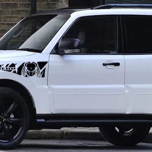 Nowy zestaw naklejek graficznych z górnym paskiem kompatybilny z Mitsubishi Pajero