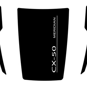 Nuovo kit di adesivi grafici per decalcomanie con strisce laterali superiori compatibile con Mazda CX-30