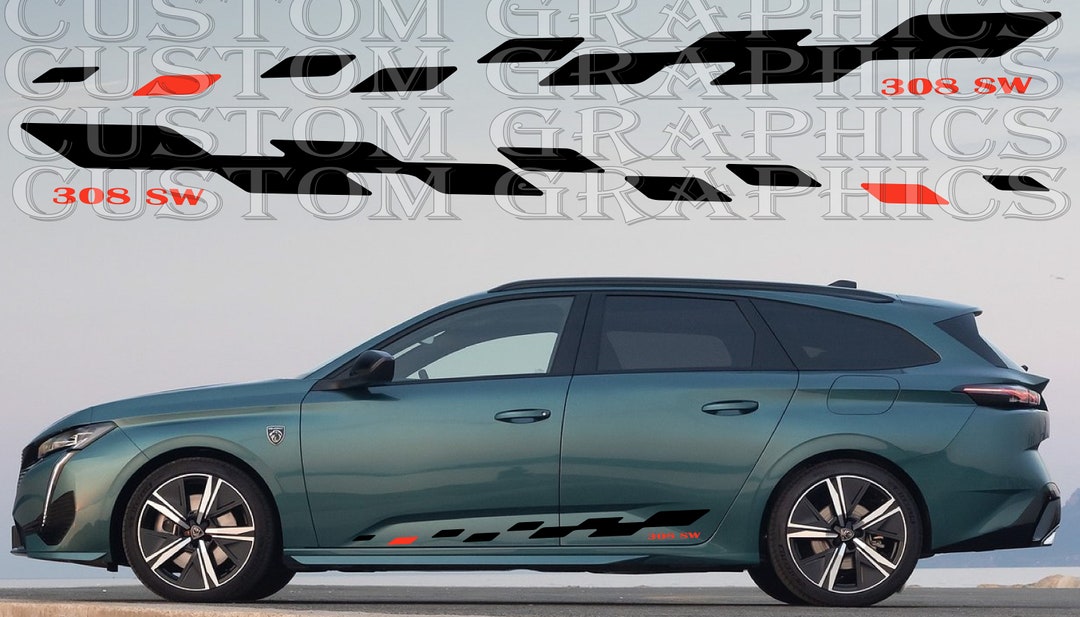 2x Sport Sticker Decal Side Door Compatible With Peugeot 308 SW 2022 - Etsy