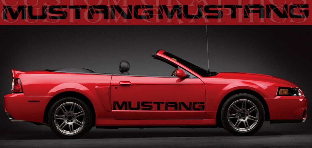 Car Stickers/Decals Bike Stickers Side Strips Mach - E Compatible - Foto 2