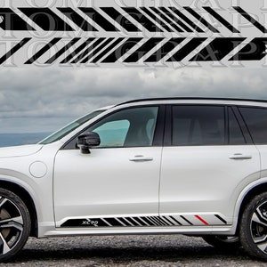 New Decal Graphic Sticker Door Sport Stripe Kit Compatible with XC90 2020