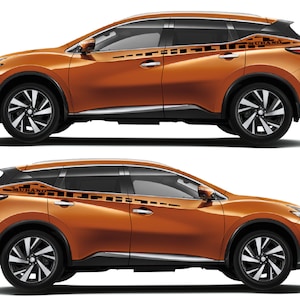 Nissan Murano Side Stripe Decal: Sport Design Vinyl Sticker