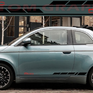 Fiat 500X Aufkleber Farbe weiß für Dach und Motorhaube Original