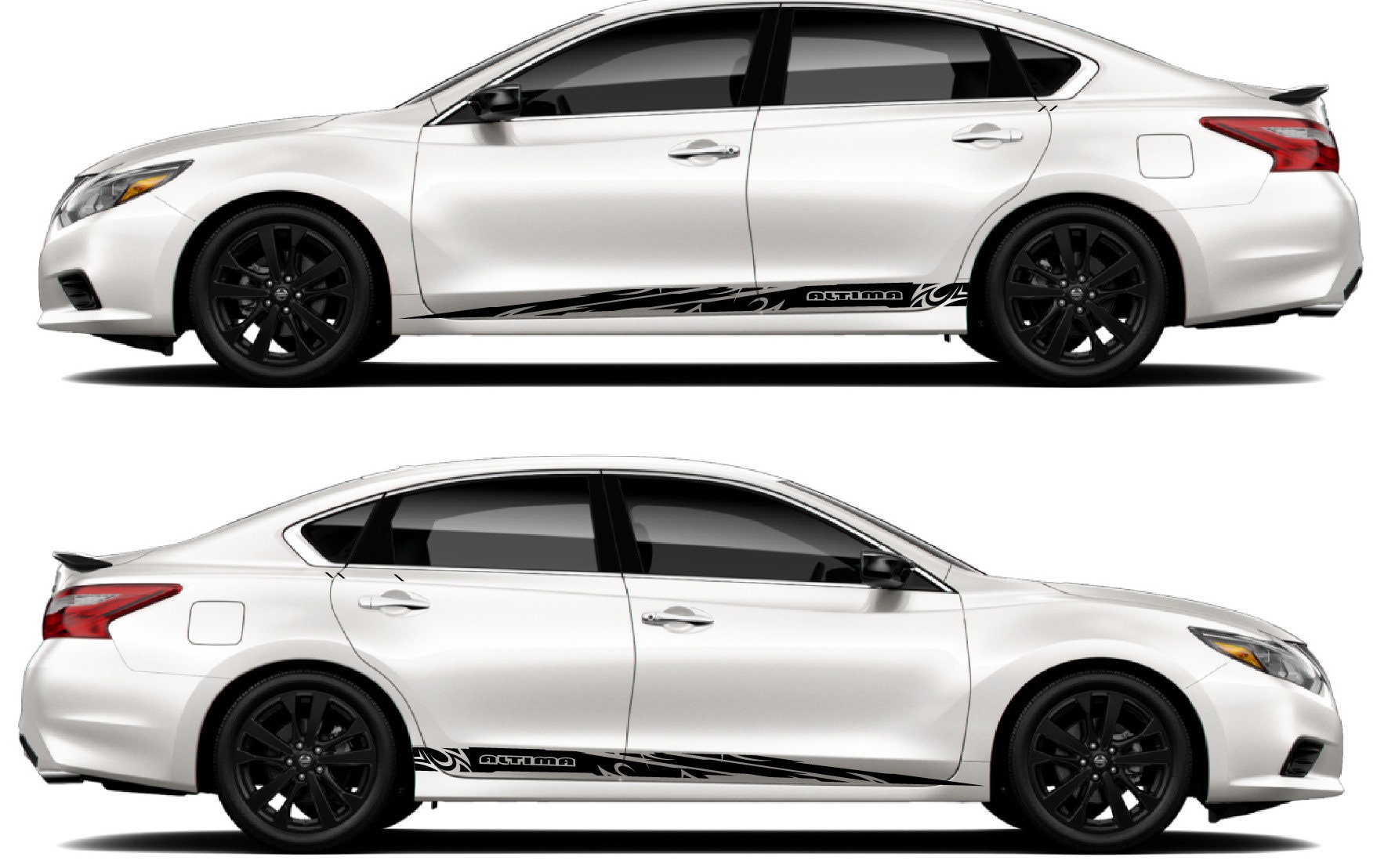 Custom Design Sport Sticker Decal Side Door Stripes Compatible With ...