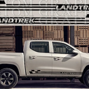 Peugeot Landtrek 2021: Sport Side Door Stripe Decal Set