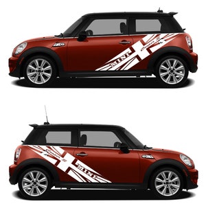 AUFKLEBER SEITENSTREIFEN MINI COOPER S (Kompatibles Produkt)