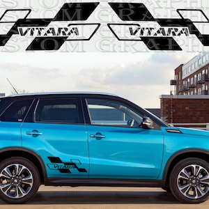 Side door vinyl decal sticker Compatible with Suzuki Vitara