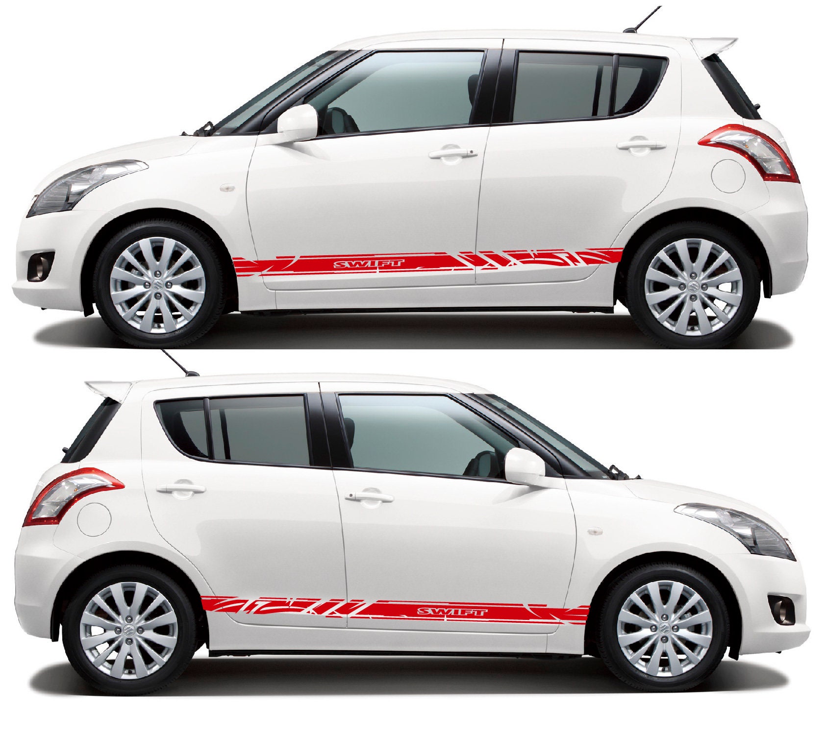 MOIJEY 4 Stück Auto Einstiegsleisten Schutz für Suzuki Swift Sport