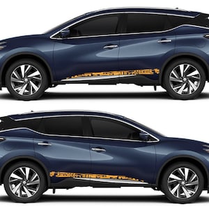 Nissan Murano Side Stripe Vinyl Decal Kit