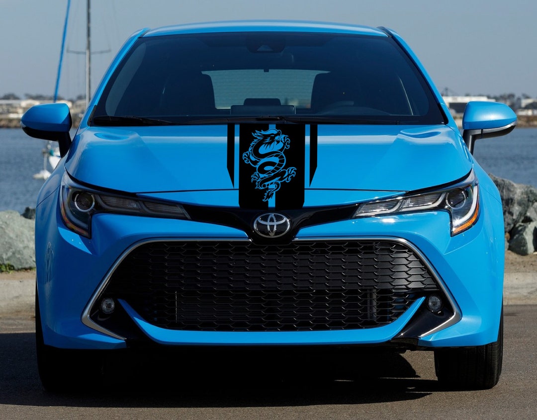 Exclusive Hood Dragon Design Decal Stripe Compatible With Corolla - Etsy