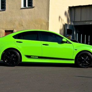 Decal Graphic Sticker Door Sport Stripe Kit high quality Compatible with Mazda 3