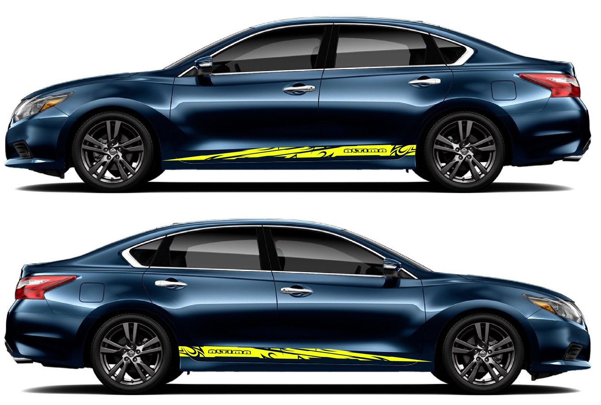 Custom Design Sport Sticker Decal Side Door Stripes Compatible With ...