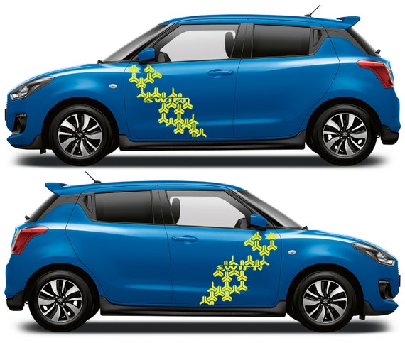 Aufkleber-Kit "2x SWIFT SPORT SUZUKI" Aufkleber 30 Cm " Aufkleber Mit