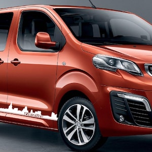 Peugeot Traveller Side Stripe Decal Set: Sport Design Vinyl Sticker