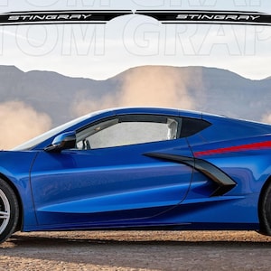 Jeu d'autocollants pour carrosserie, compatible avec la Corvette C8