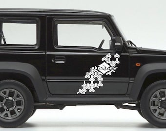 Suzuki Jimny Sport Decal Side Door Stripes Vinyl Graphics Kit