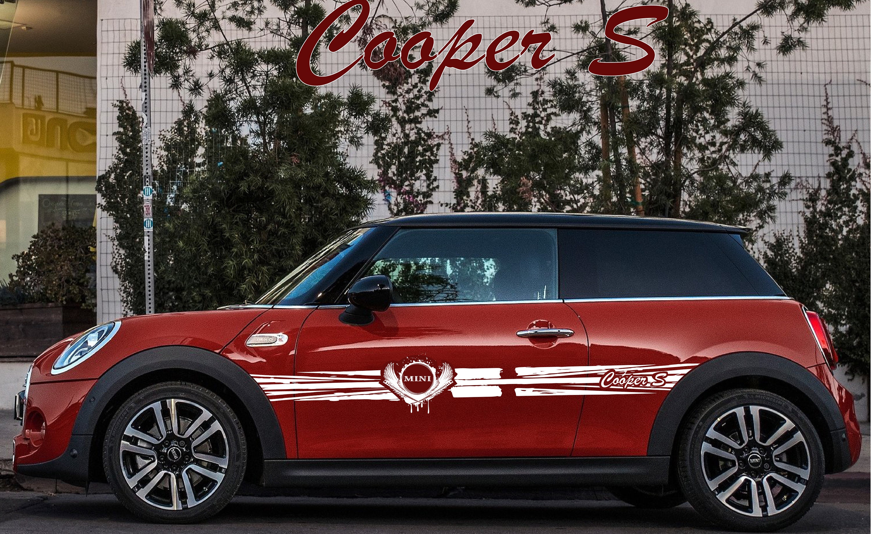 Adesivi Laterali In Vinile Per Auto Per Mini Cooper S One R50 R52 R53 - Foto 5