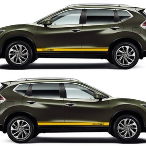 Nissan Rogue Side Stripe Decals: Custom Vinyl Graphics Kit