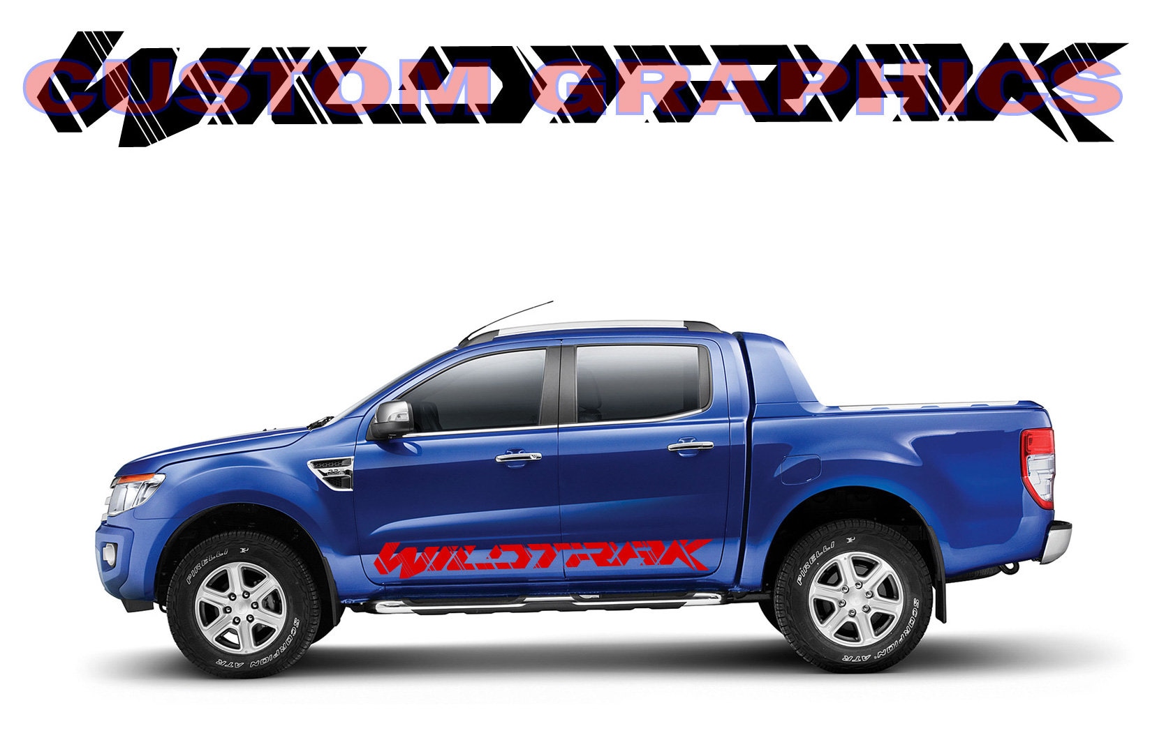 Mud Adventure off Road Vinyl Graphics Decals Car Stickers Fit for Ford  Ranger and Wildtrack Raptor - China Sticker for Pikup, Car Side Door Sticker