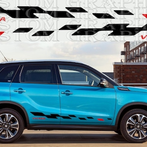 Custom Auto Vinyl Graphics Compatible with Suzuki Vitara