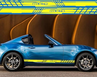 ロードスターサイドストライプデカールキットエアリリースビニール