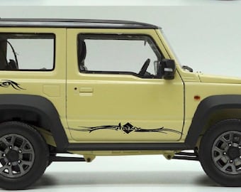 Suzuki Jimny Racing Side Stripes Decal Set