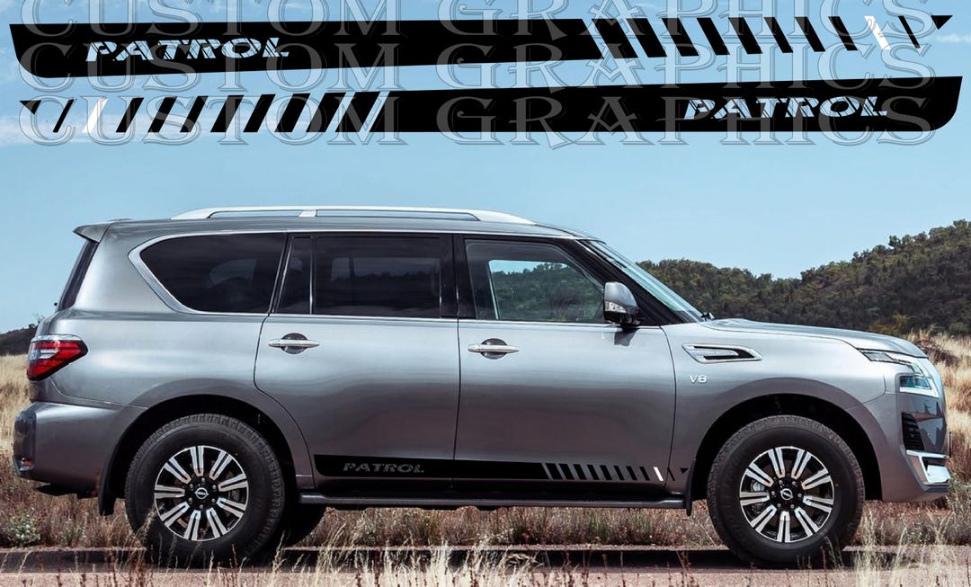 Custom Auto Vinyl Graphics Compatible With Nissan Patrol 2022 - Etsy