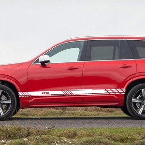 Nowy zestaw naklejek graficznych z górnym paskiem kompatybilny z Volvo XC90