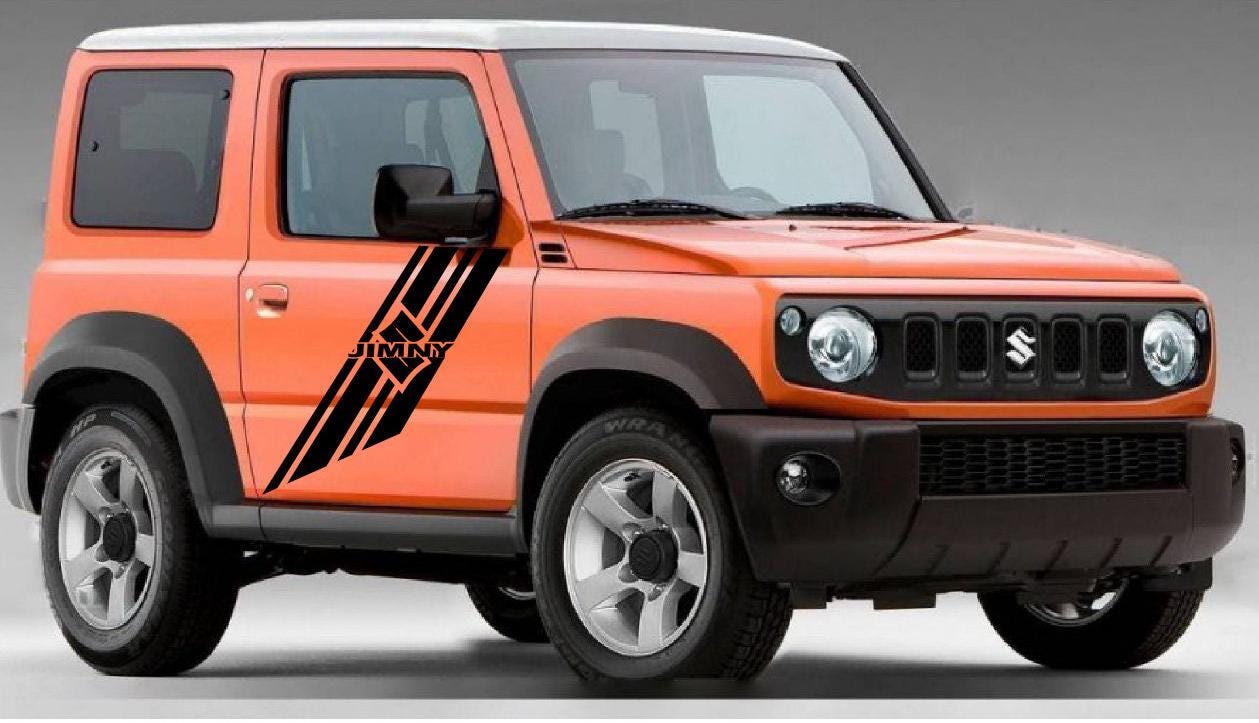 Suzuki Jimny Stripe Decal Graphic Kit – Sport Design Vinyl Stickers - Etsy