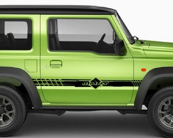 Suzuki Jimny Decal Kit: Sport Stripe Graphics