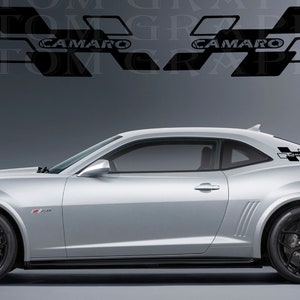 Sport Seitenstreifen Aufkleber Sticker Vinyl Kompatibel mit Camaro