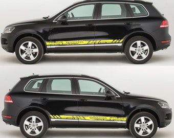 2x Limited edition VW R line Decal Sticker fits Volkswagen Touareg