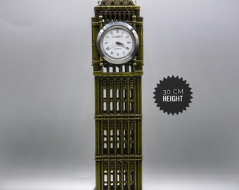 Big Ben London Model With Working Clock (large)-30cm - Etsy