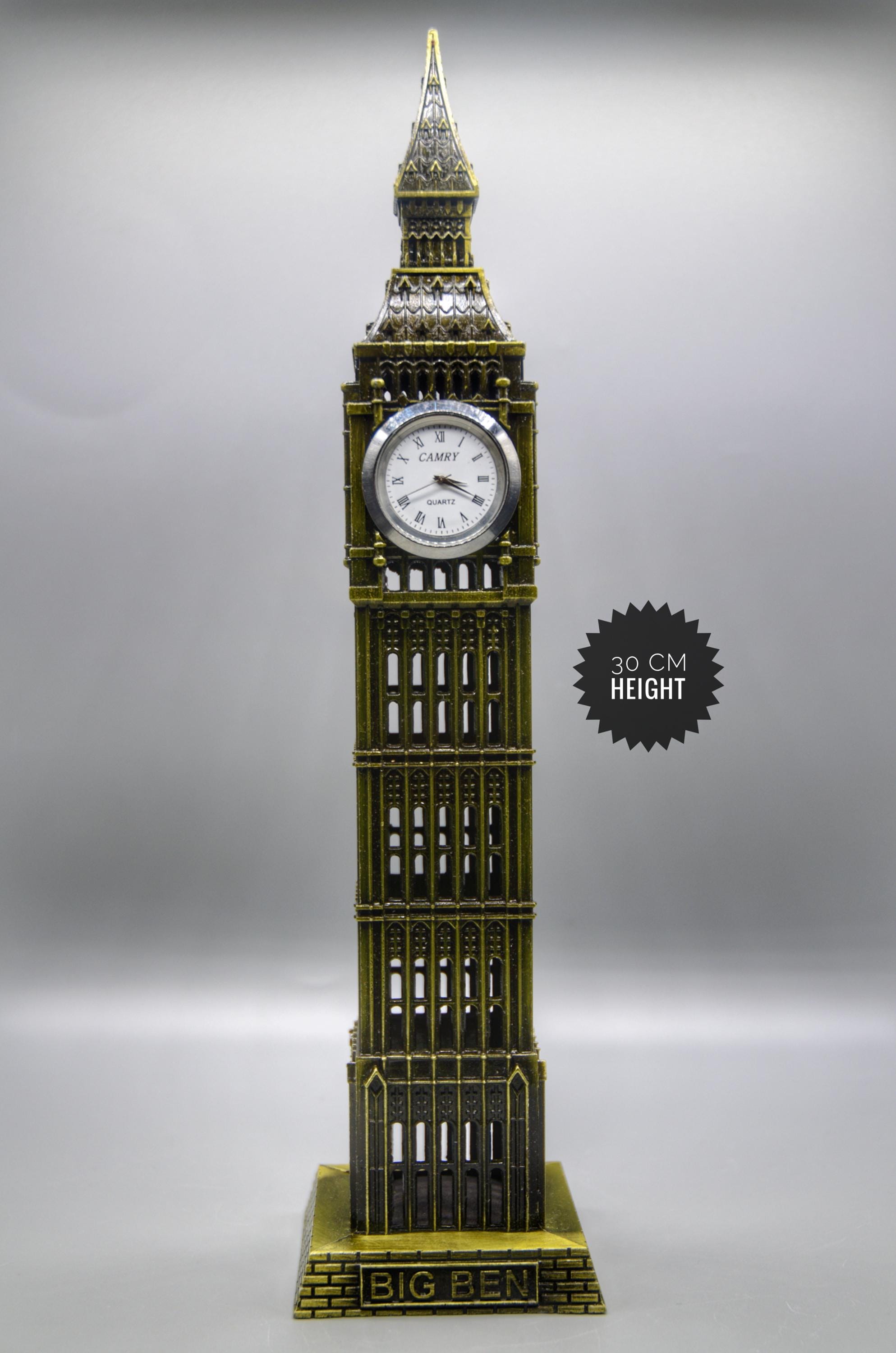 Big Ben London Model With Working Clock (large)-30cm - Etsy
