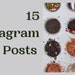 TEA Instagram Posts, Template Bundle, Tea Posts, Canva Templates, Anti ...