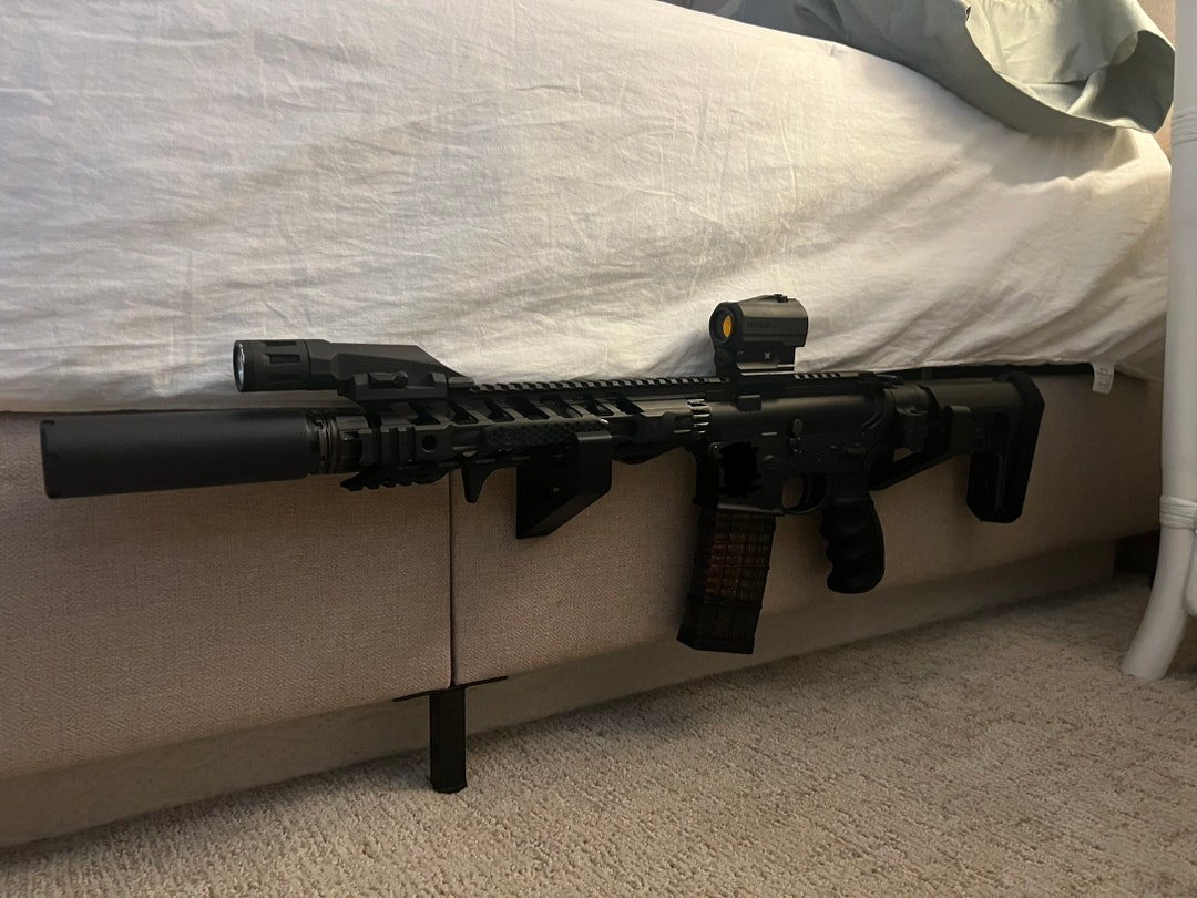 3D Printed Bedside Rifle Rack Etsy