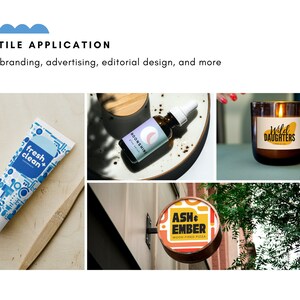 May include: A collage of product images. A blue and white tube of "fresh clean+" toothpaste, a bottle of "Moonshine" serum, a candle labeled "Wild Daughters", and a sign for "Ash & Ember" wood-fired pizza.