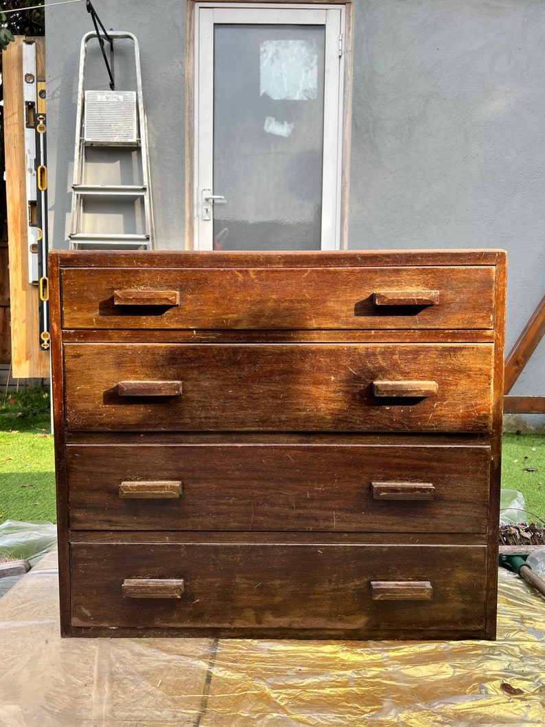 Vintage Chest of Drawers Etsy