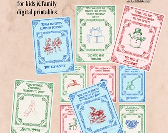 Christmas Riddle Me This Printable Game Family (Instant Download) - Etsy
