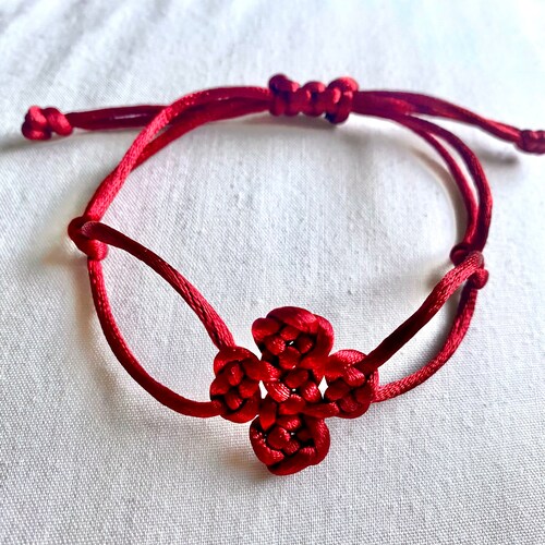 Korean Luck Knot Bracelet 매듭 Josephine Knot Traditional Etsy UK