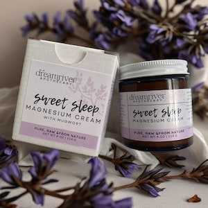 Sweet Sleep Magnesium Butter | Natural Skincare | 100% Essential Oils | Natural Remedies | Lavender | Chamomile | Passionflower