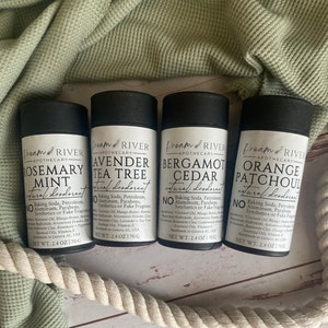 All Natural Deodorant | Tallow Deodorant | 100% Essential Oil | Bentonite | Aluminum Free |  Baking Soda Free | Long Lasting Odor Control