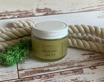 Healing Salve | Plantain Balm | Confrey Balm | Tallow Balm |  Herb Infused Rub | Sting Cream | Bug Bite Cream | Healing Cream | Wound Health