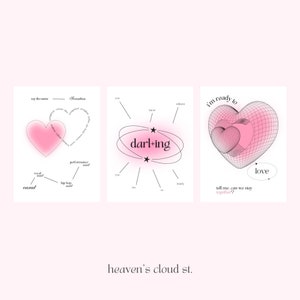 Seventeen Songs Mini Posters Set of 3 (Digital Prints) - Kpop