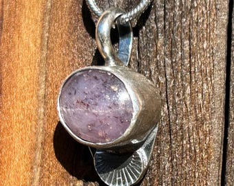 Star Ruby Jewelry Sterling Silver Handcrafted Pendant Necklace